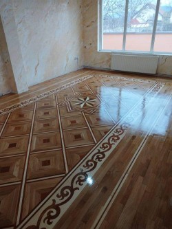 ارضيات خشب باركيه طبيعي